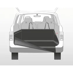 TRIXIE Kofferraum-Schondecke, 2,10 × 1,75 m, schwarz