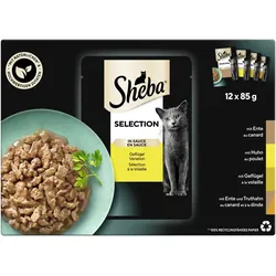 Sheba MP Selection Geflügel Variation 4x1.02 kg