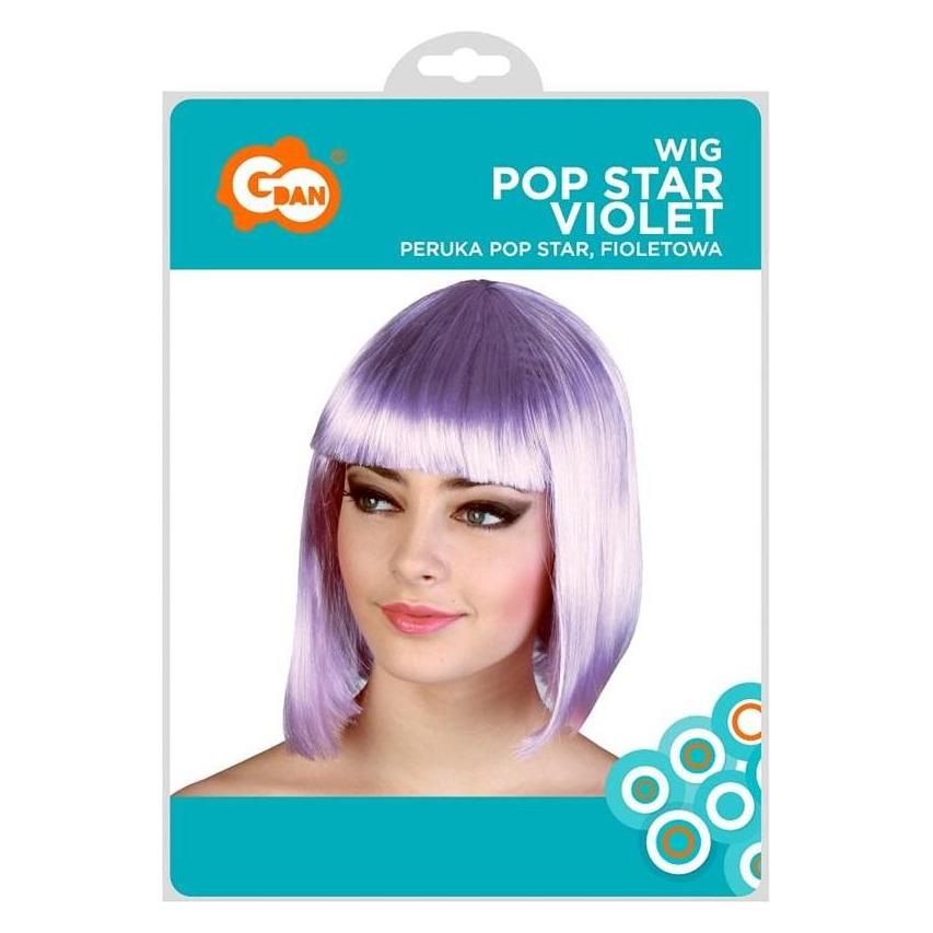 GoDan Lila Popstar-Perücke (58220464)