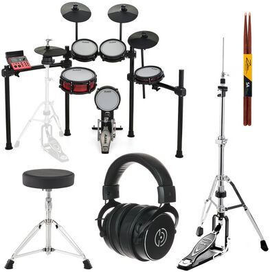Alesis Nitro Ultimate Drum Kit Bundle Noir