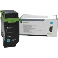 Lexmark Original Toner Standard Variante - CS632 cyan 11700 Seiten (75M0X20)