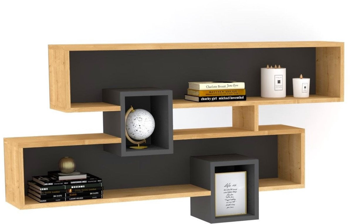 Arabic House Wandplank Karen Melamine Saffier Antraciet
