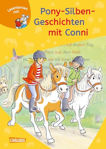 Julia Boehme - LESEMAUS zum Lesenlernen Sammelbände: Pony-Silben-Geschichten mit Conni: 3 Geschichten in 1 Band Lesetexte mit farbiger Silbenmarkierung - Preis vom 12.10.2026 11:37:12 h