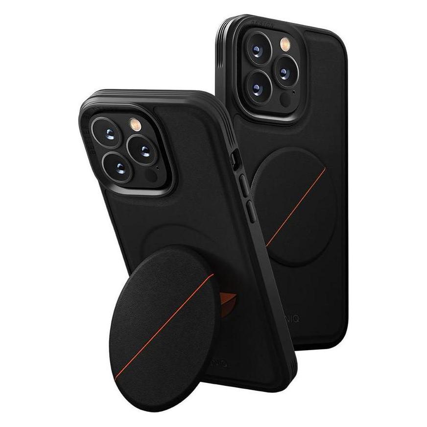 Uniq etui Novo iPhone 14 Pro 6,1" czarny/midnight black (Apple iPhone 14 Pro) (brak)