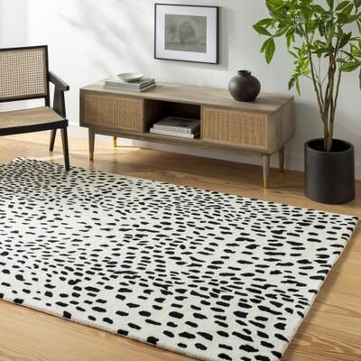 Livabliss Katerina Handmade Modern Animal Print Wool Area Rug