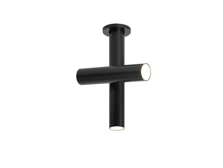 NEMO lampe au plafonde TUBES CEILING (Noir - Aluminium)