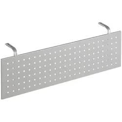 Geramöbel Sichtblende »New York« für 80er Tisch silber, 58x39.2 cm