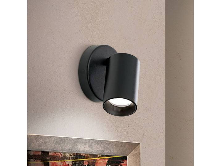 ORION Strahler Sean einflammig, schwarz Sean, dimmbar, schwarz, für Wohn- / Esszimmer, Aluminium, Modern