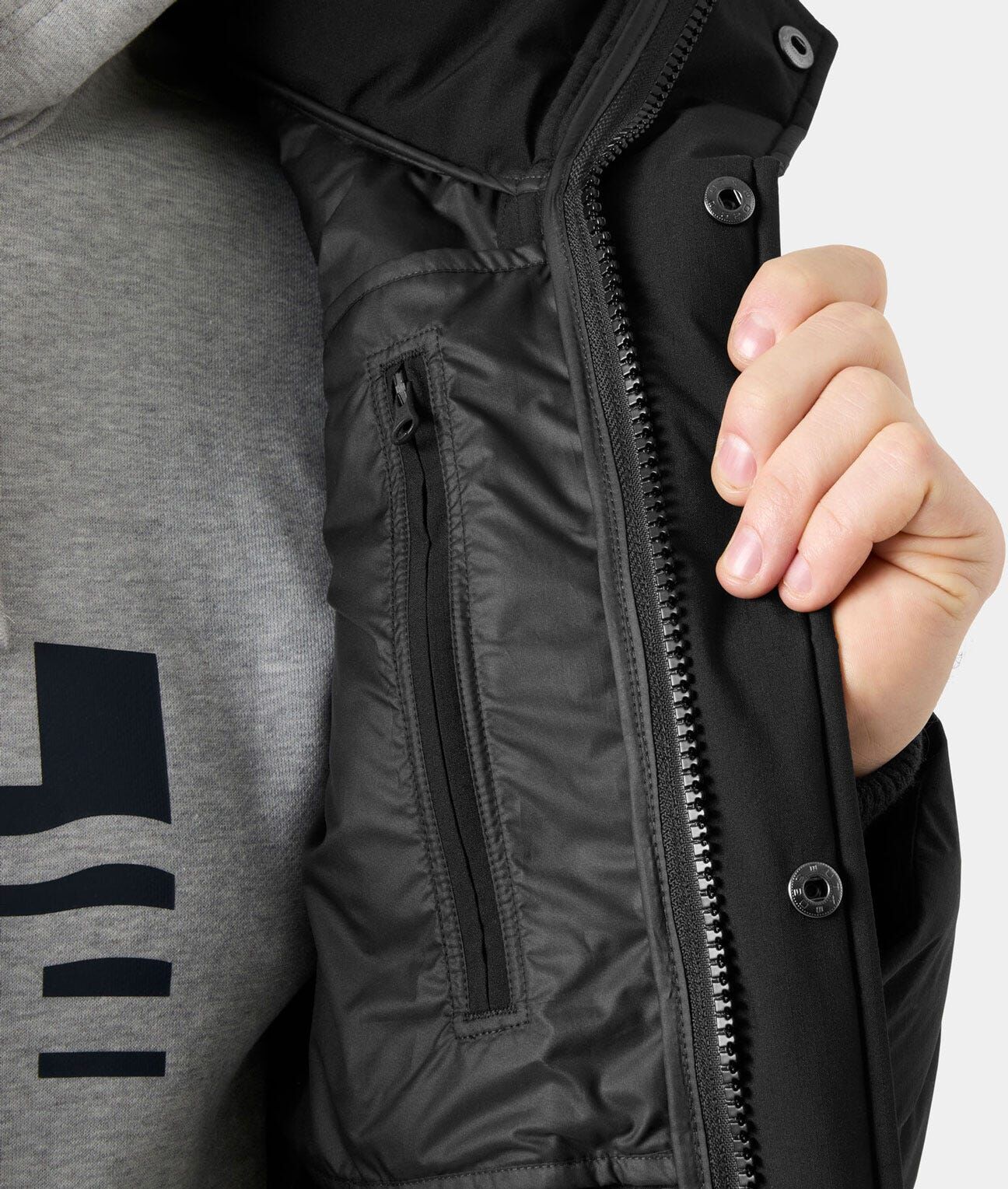 Helly Hansen Men's Saxon Peak Puffy Jacket - Black/Ebony - S