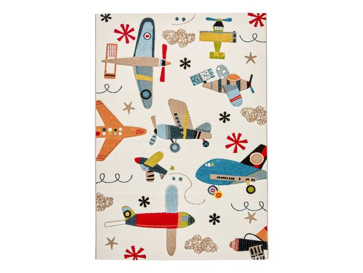 Kinderteppich 120/170 cm rechteckig Fahrzeuge