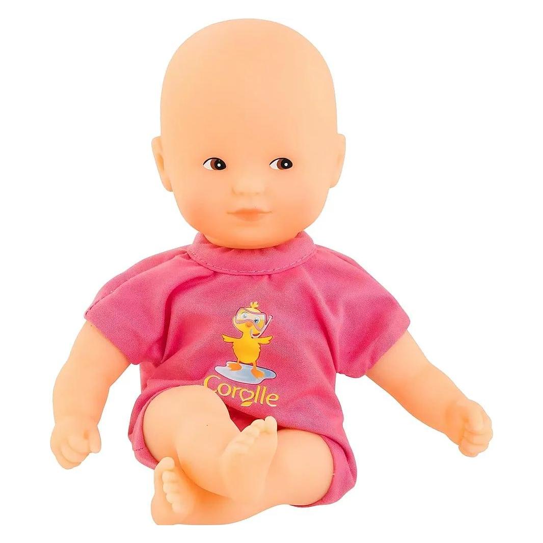 Corolle Mini-Badebabypuppe, Rosa, 20 cm (9000120320)