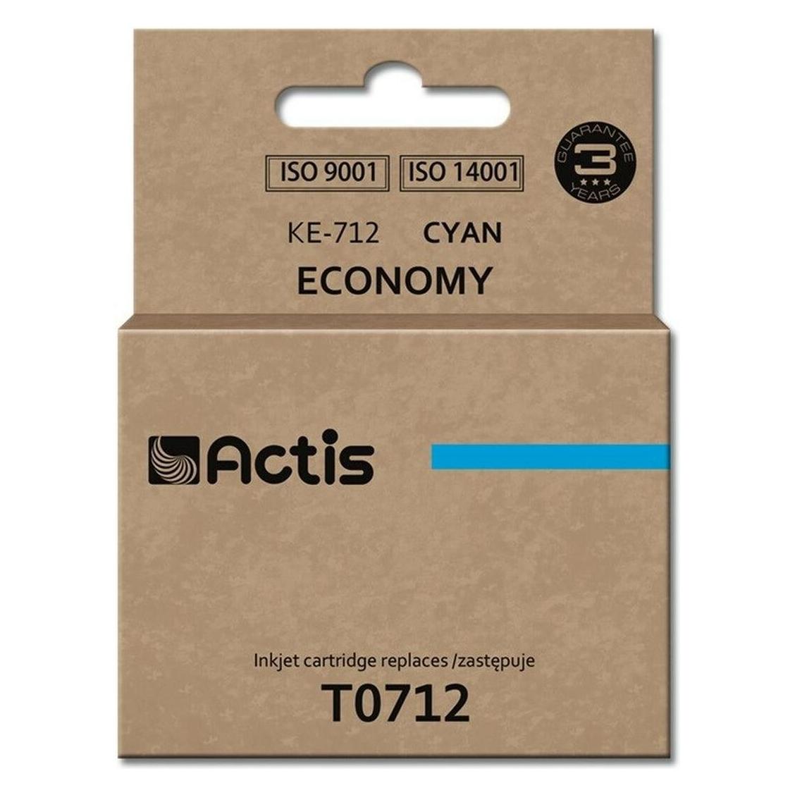 Factis KE-712 ink cartridge for Epson printers T0712/T0892/T1002 cyan  - Ti (C) (KE-712)