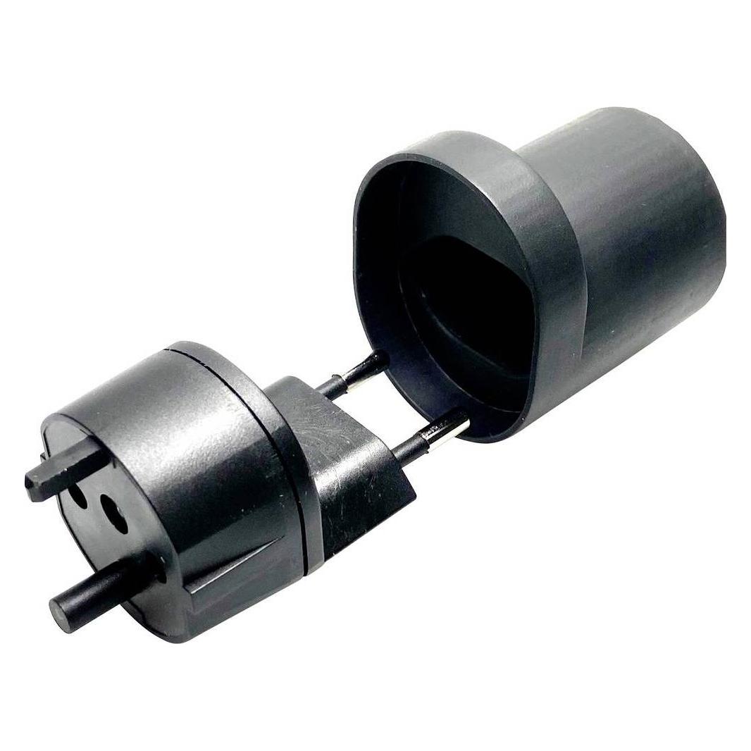 Martin Kaiser 182/1/sw Reiseadapter Fix-Adapter CH Typ 11/Konturen denzentraler (182/1/sw)