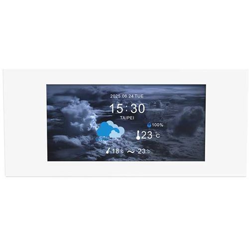 6" (15,24cm) Thermaltake LCD Panel Kit for View 600 TG Snow