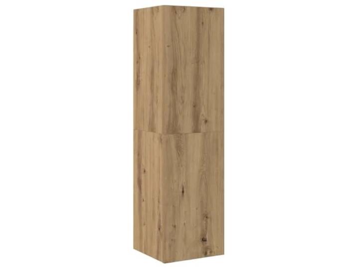 KGFHERENB TV-Schrank Artisan-Eiche 30,5x30x110 cm Holzwerkstoff Schlanker Hängeschrank für Wohnzimmer und Flur, flexibler Türanschlag, pflegeleichte Oberfläche für geordnete Medien.