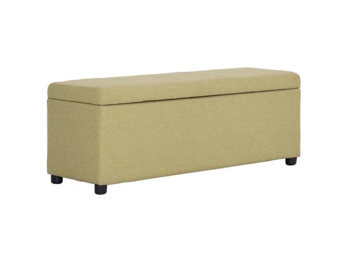 (Vert)Banc de couloir - Banc avec compartiment de rangement - 116 cm Vert Polyester - pour maison@FR566111