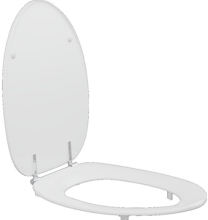 Pressalit Dania WC-Sitz R37000-D92999 mit Deckel, weiß