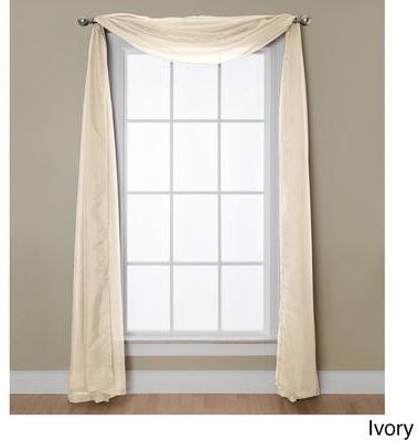 Miller Curtains Angelica Sheer Scarf