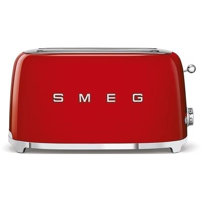 Smeg TSF02RDEU Toaster 4 Scheibe(n) 1500 W Rot