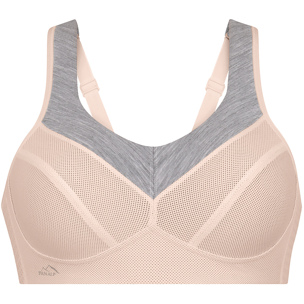 Anita Damen PanAlp Merino Wolle Sport BH (Größe 85B, beige)