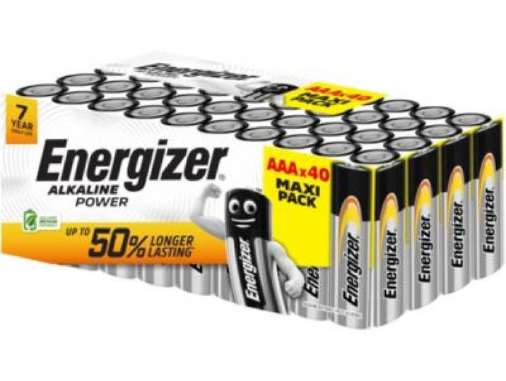 Energizer - Pile Alkaline Power X40 Piles Aaa