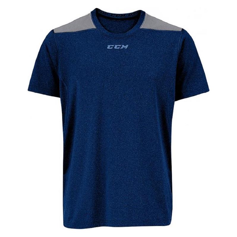 CCM T7926 PREMIUM TECH TEE SR (L, Dunkelblau) (L) (49644849)