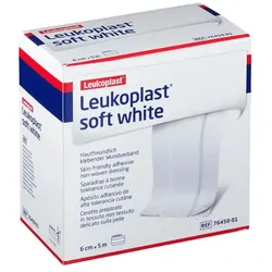 Leukoplast Soft White Pflaster 4cm x 5M Rolle 1 ST
