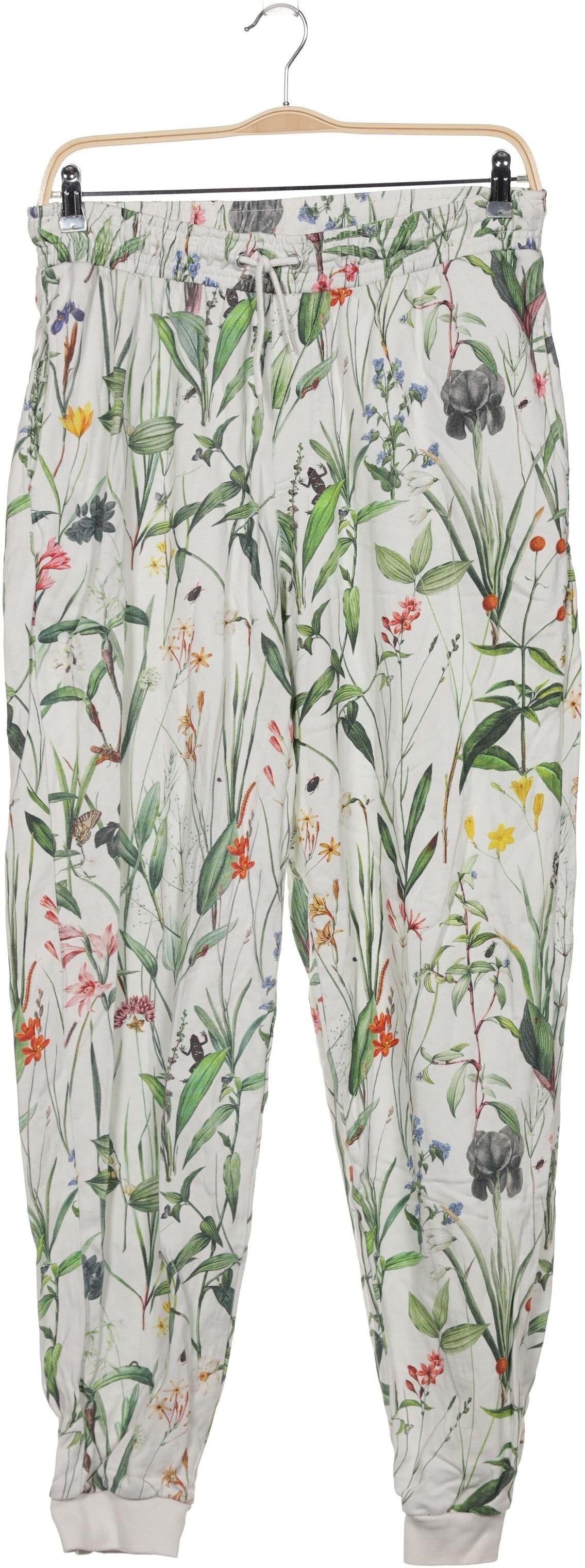 Dedicated Damen Stoffhose, Mehrfarbig, Gr. XL, Baumwolle - Second Hand