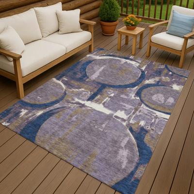 Addison Rugs Machine Washable Indoor/ Outdoor Modern Erie Chantille Rug