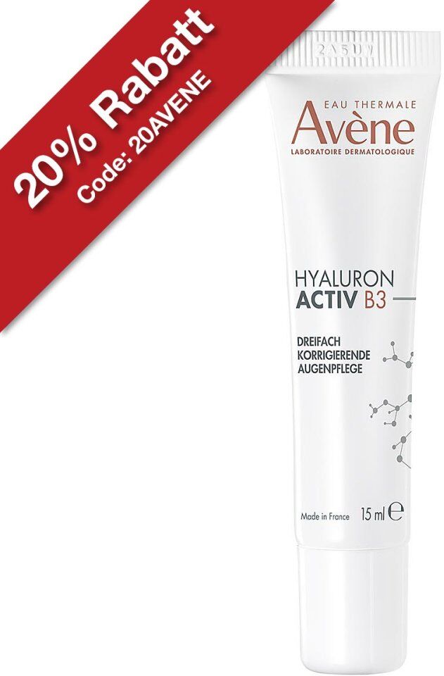 Avene Avène HYALURON ACTIV B3 Dreifach korrigierende Augenpflege 15ml