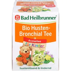 Bad Heilbrunner Bio Kinder Husten-Bronchial Tee 12 G