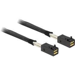 Delock Festplatten Anschlusskabel [1x Mini SAS-Stecker (SFF-8087) - 1x Mini SAS-Stecker (SFF-8087)] 0.50 m Schwarz 83386