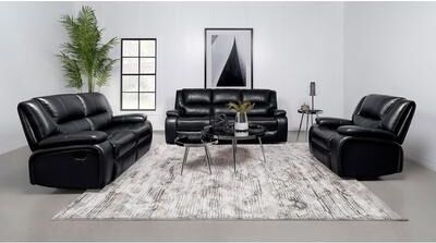 CDecor Elodie 3-Piece Reclining Sofa Set