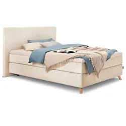 Boxspringbett SANSIBAR SVENDBORG (LF 140x200 cm) - Bezug: Stoff - LF 140x200 cm
