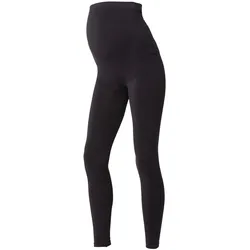 Mamalicious, Damen, Tights, MLTIA NAHTLOSER Umstandsleggings (L, XL), Schwarz
