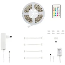 Müller Licht LED-Stripe-Set "Strip Basic Set" 5m 11W RGB inkl. Fernbedienung