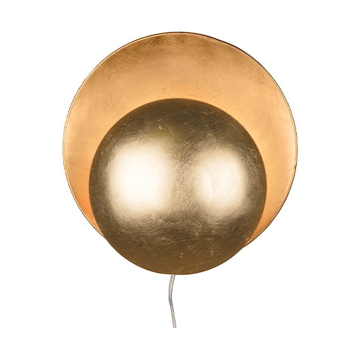 Globen Lighting Orbit wandlamp - Goud - Metaal