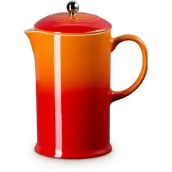 Le Creuset Kaffeekanne, Kaffeebereiter, Orange, Rot