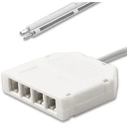 ISOLED MiniAMP 60cm Litze an 4-fach Verteiler female-Buchse, max. 3A ISO-113002