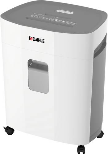 Dahle PS 380 Aktenvernichter 15 Blatt Partikelschnitt 4 x 12mm P-4 25l Vernichtet auch Heftklammern, Kreditkarten, Büroklammern