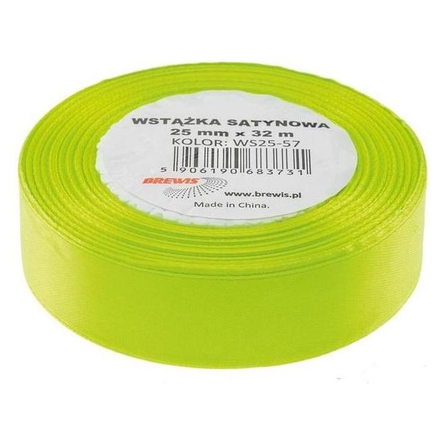 Brewis Hellgrünes Satinband 25mmx32m (47593295)