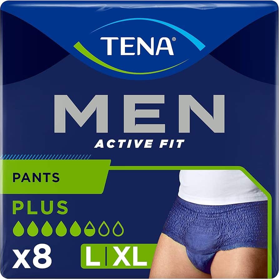 TENA Men Pants Active Fit Talla L 8 uds