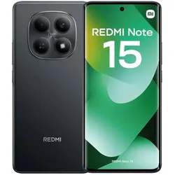 Xiaomi Redmi Note 15 4G (128 GB, Schwarzen, 6.77", 4G), Smartphone, Schwarz