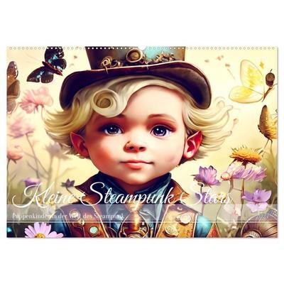Kleine Steampunk Stars (Wandkalender 2027 DIN A2 quer), CALVENDO Monatskalender