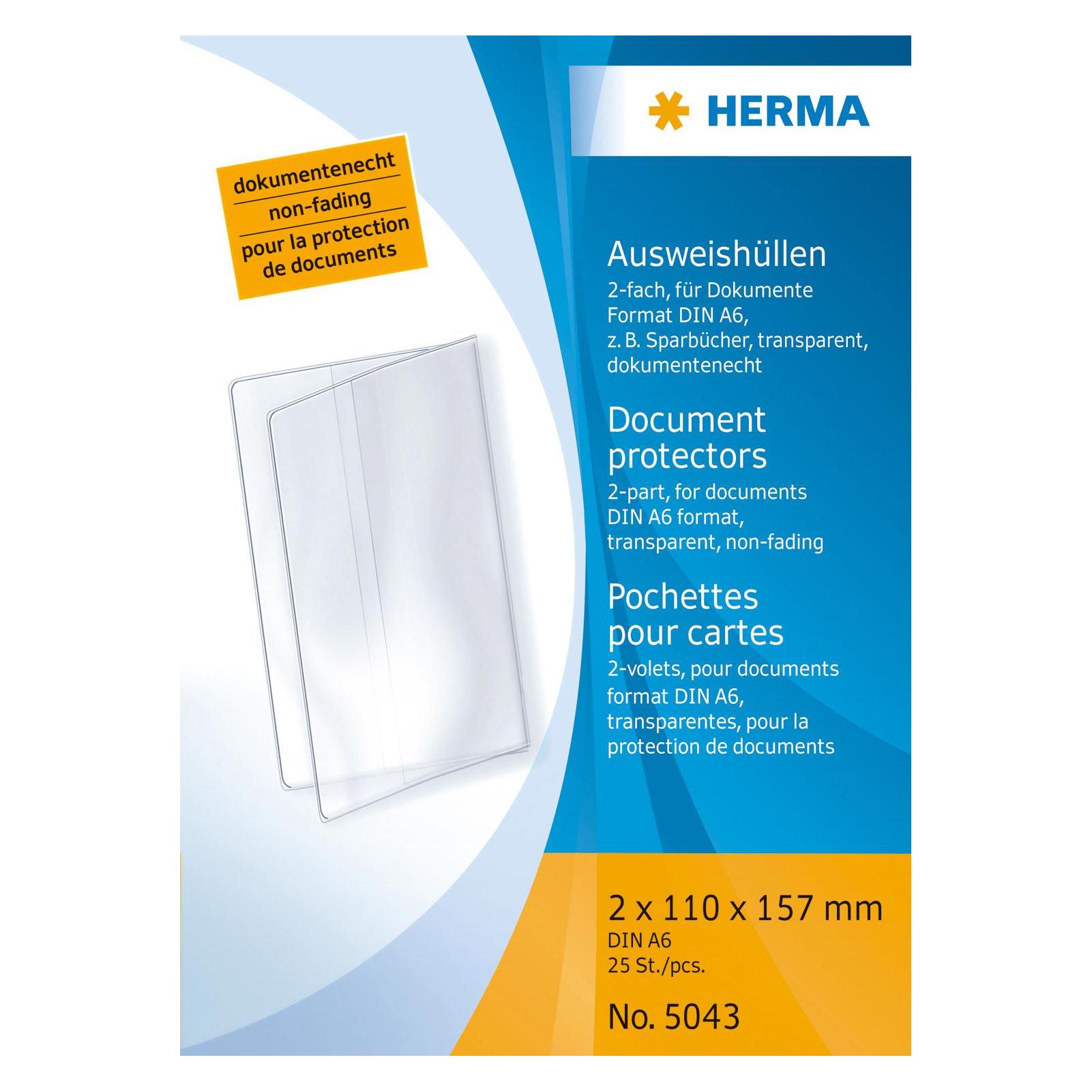 Herma Ausweishülle PP 110x157mm (A6, 1x) (5043)