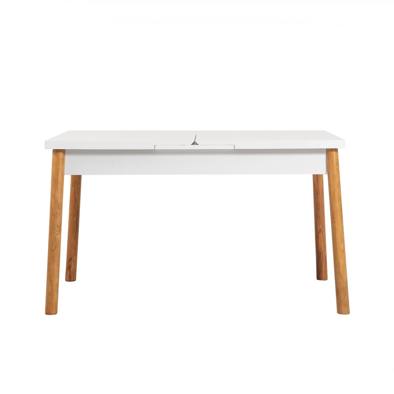 Skye Decor Santiago Masa uitschuifbare eettafel Atlantic White B/D/H: 120 x 75 x 75 cm