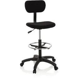 hjh OFFICE Counterstuhl TOP WORK 05 Stoff ohne Armlehnen