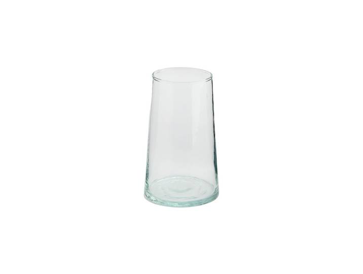 Grand verre à eau en verre recyclé transparent, uni - Madam Stolt