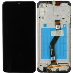 LCD-Kompletteinheit für Samsung Galaxy A20s A207, schwarz