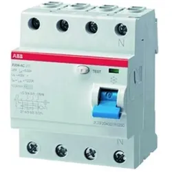ABB, Schutzschalter, FI-Schutzschalter A 4p 400V 40A 0,03A 2CSF204719R1400